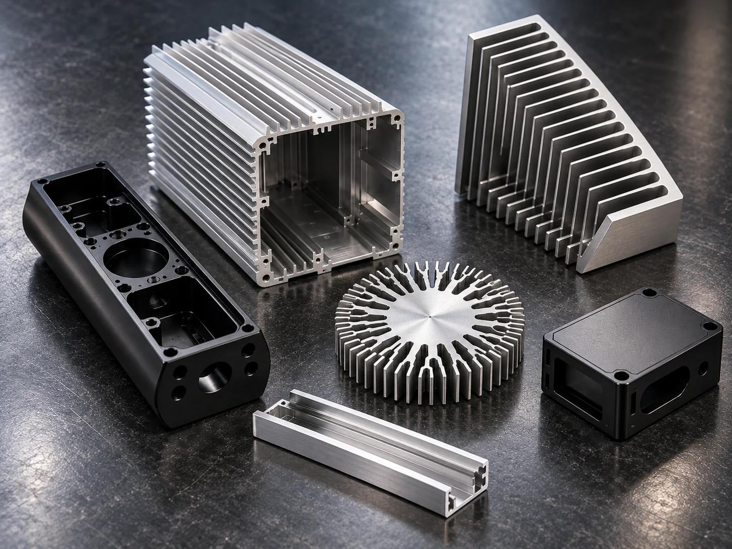 Illustrative heat sink types